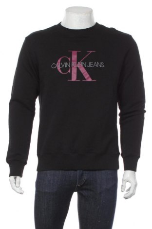 Мъжка блуза Calvin Klein Jeans, Размер L, Цвят Черен, Памук, Цена 132,30 лв.
