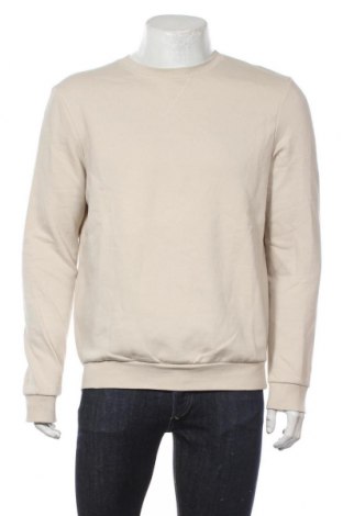 Мъжка блуза Clockhouse, Размер L, Цвят Бежов, 85% памук, 15% полиестер, Цена 27,30 лв.