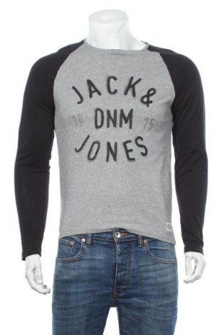 Ανδρική μπλούζα Jack & Jones, Μέγεθος S, Χρώμα Γκρί, 85% βαμβάκι, 15% βισκόζη, Τιμή 12,93 €