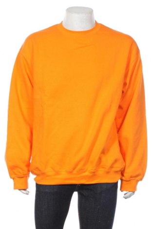 Męska bluzka James & Nicholson, Rozmiar XL, Kolor Pomarańczowy, 80% bawełna, 20% poliester, Cena 83,16 zł