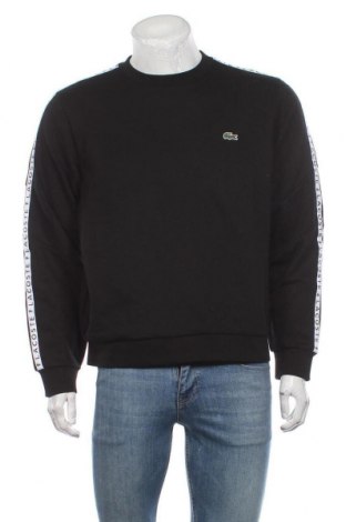 Мъжка блуза Lacoste, Размер L, Цвят Черен, 83% памук, 17% полиестер, Цена 129,35 лв.