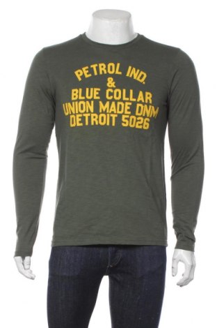 Pánské tričko  Petrol Industries, Velikost S, Barva Zelená, Bavlna, Cena  414,00 Kč