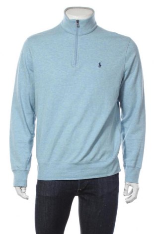 Ανδρική μπλούζα Polo By Ralph Lauren, Μέγεθος M, Χρώμα Μπλέ, 69% βαμβάκι, 29% βισκόζη, 2% πολυαμίδη, Τιμή 77,01 €