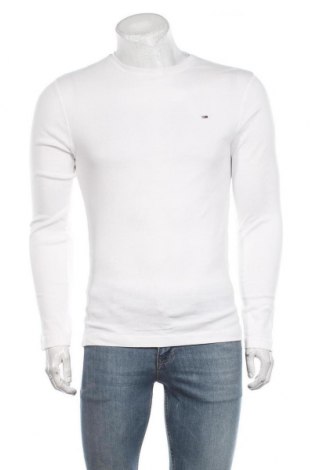 Мъжка блуза Tommy Hilfiger, Размер M, Цвят Бял, Памук, Цена 111,30 лв.