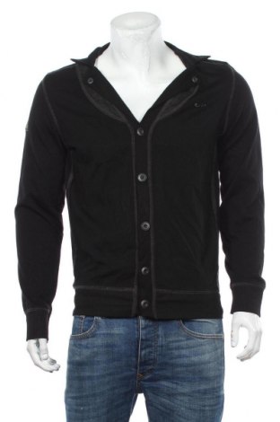 Jachetă tricotată de bărbați, Mărime XL, Culoare Negru, 50%acril, 45% poliamidă, 5% elastan, Preț 122,68 Lei
