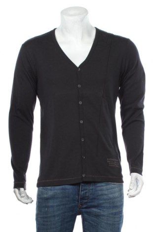 Jachetă tricotată de bărbați G-Star Raw, Mărime XL, Culoare Negru, Bumbac, Preț 201,31 Lei