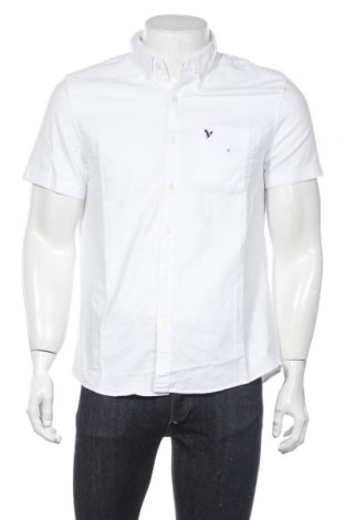 Мъжка риза American Eagle, Размер M, Цвят Бял, Памук, Цена 35,40 лв.