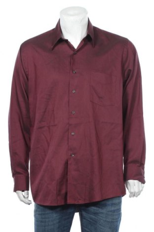 Мъжка риза Arrow, Размер L, Цвят Червен, 57% памук, 43% полиестер, Цена 27,30 лв.