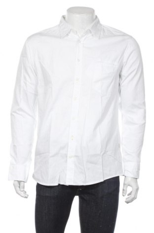 Herrenhemd Boss Orange, Größe L, Farbe Weiß, Baumwolle, Preis 66,80 €