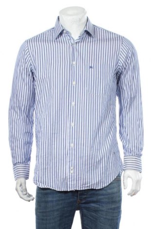 Ανδρικό πουκάμισο Burberry, Μέγεθος M, Χρώμα Μπλέ, Βαμβάκι, Τιμή 102,68 €