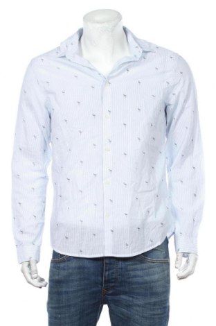 Мъжка риза Calliope, Размер L, Цвят Син, 100% памук, Цена 38,35 лв.