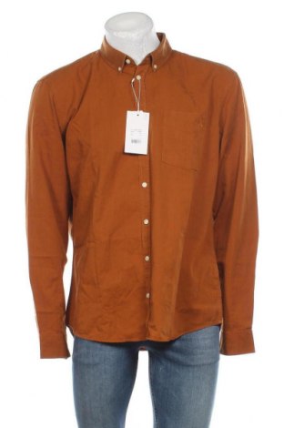 Ανδρικό πουκάμισο Casual Friday, Μέγεθος XXL, Χρώμα Καφέ, 60% lyocell, 40% βαμβάκι, Τιμή 17,64 €