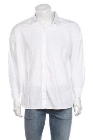 Мъжка риза Cotton On, Размер S, Цвят Бял, Други нишки, Цена 41,60 лв.