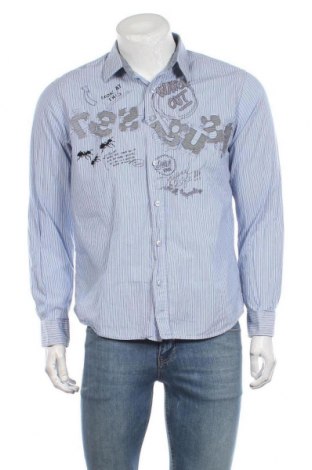 Pánská košile  Desigual, Velikost M, Barva Modrá, Bavlna, Cena  545,00 Kč