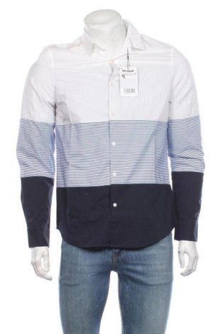 Мъжка риза Desigual, Размер M, Цвят Многоцветен, Памук, Цена 87,57 лв.