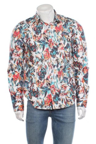 Ανδρικό πουκάμισο Desigual, Μέγεθος M, Χρώμα Πολύχρωμο, Βαμβάκι, Τιμή 53,76 €