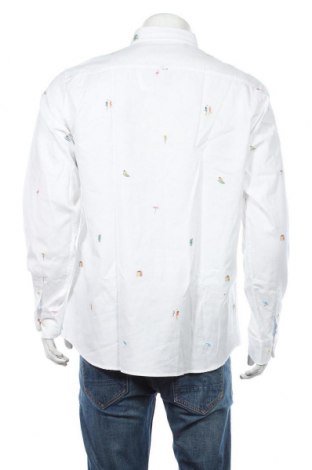 Ανδρικό πουκάμισο El Ganso, Μέγεθος L, Χρώμα Λευκό, Βαμβάκι, Τιμή 61,47 €