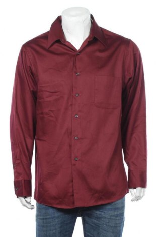 Pánská košile  Geoffrey Beene, Velikost L, Barva Červená, 55% bavlna, 45% polyester, Cena  373,00 Kč