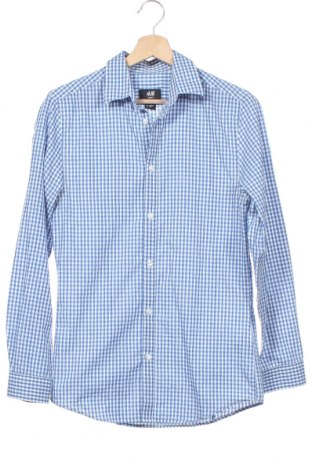 Pánská košile  H&M, Velikost XS, Barva Modrá, 65% polyester, 35% bavlna, Cena  414,00 Kč