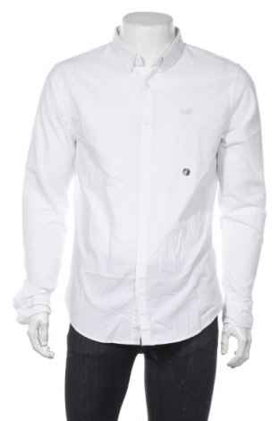 Pánská košile  Hollister, Velikost L, Barva Bílá, 98% bavlna, 2% elastan, Cena  664,00 Kč