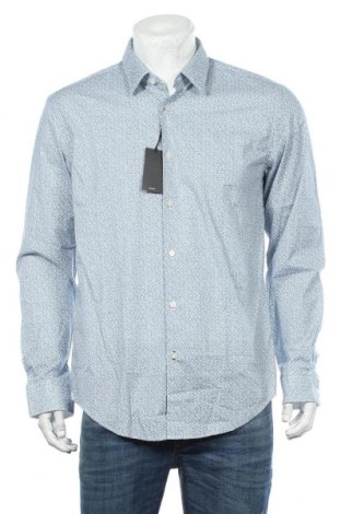 Ανδρικό πουκάμισο Hugo Boss, Μέγεθος XL, Χρώμα Μπλέ, 96% βαμβάκι, 4% ελαστάνη, Τιμή 104,28 €