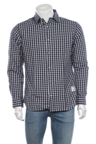 Ανδρικό πουκάμισο Jack & Jones, Μέγεθος M, Χρώμα Μπλέ, Βαμβάκι, Τιμή 26,70 €