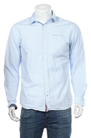 Herrenhemd Jack & Jones, Größe L, Farbe Blau, Baumwolle, Preis 47,32 €