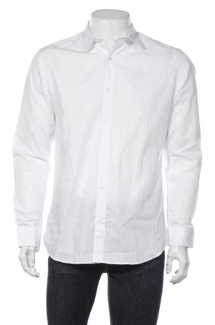 Pánská košile  Jack & Jones, Velikost L, Barva Bílá, 60% bavlna, 40% polyester, Cena  697,00 Kč