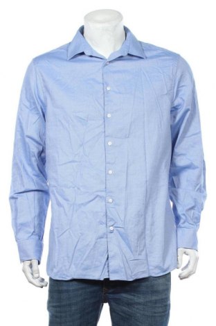 Pánská košile  Marks & Spencer, Velikost XL, Barva Modrá, 95% bavlna, 5% elastan, Cena  414,00 Kč