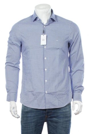 Ανδρικό πουκάμισο Michael Kors, Μέγεθος M, Χρώμα Μπλέ, Βαμβάκι, Τιμή 115,10 €