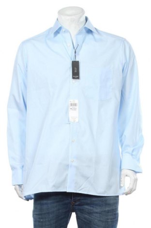 Ανδρικό πουκάμισο Olymp, Μέγεθος L, Χρώμα Μπλέ, Βαμβάκι, Τιμή 33,71 €