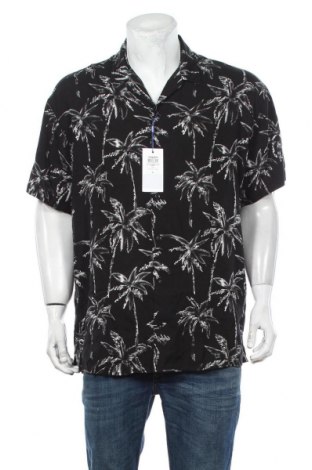Мъжка риза Originals By Jack & Jones, Размер XL, Цвят Черен, Вискоза, Цена 48,30 лв.