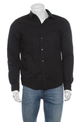 Pánská košile  Pier One, Velikost M, Barva Černá, Bavlna, Cena  471,00 Kč