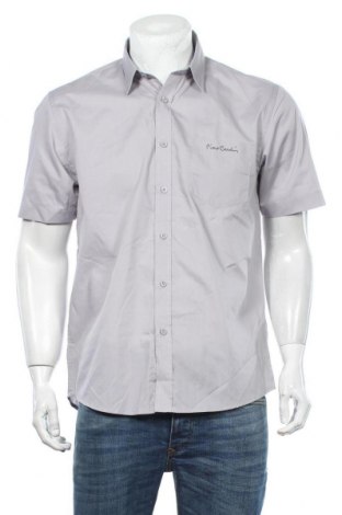 Мъжка риза Pierre Cardin, Размер L, Цвят Сив, 65% полиестер, 35% памук, Цена 64,00 лв.