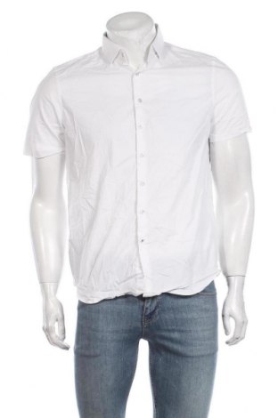 Męska koszula Politix, Rozmiar M, Kolor Biały, 71% bawełna, 25% poliamid, 4% elastyna, Cena 76,77 zł