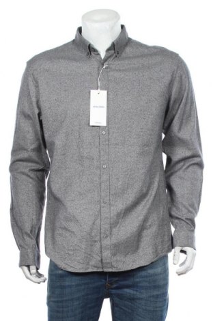 Herrenhemd Premium By Jack & Jones, Größe XL, Farbe Grau, 64% Baumwolle, 36% Viskose, Preis 54,28 €