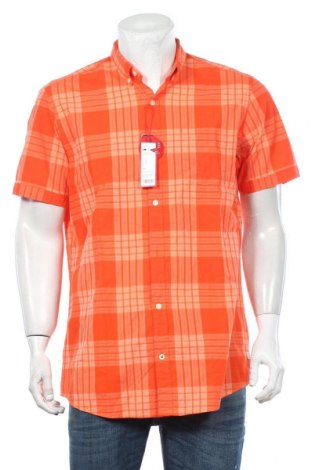 Ανδρικό πουκάμισο S.Oliver, Μέγεθος L, Χρώμα Πορτοκαλί, Βαμβάκι, Τιμή 23,12 €