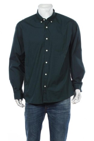 Ανδρικό πουκάμισο S.Oliver, Μέγεθος XL, Χρώμα Πράσινο, Βαμβάκι, Τιμή 16,08 €