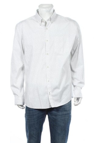 Ανδρικό πουκάμισο S.Oliver, Μέγεθος XXL, Χρώμα Λευκό, 97% βαμβάκι, 3% ελαστάνη, Τιμή 16,08 €