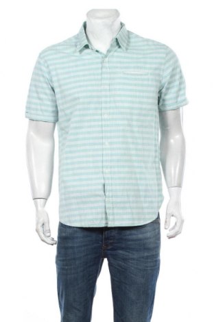 Ανδρικό πουκάμισο S.Oliver, Μέγεθος L, Χρώμα Πράσινο, Βαμβάκι, Τιμή 14,85 €