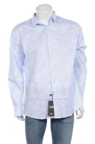 Ανδρικό πουκάμισο S.Oliver Black Label, Μέγεθος XL, Χρώμα Μπλέ, 97% βαμβάκι, 3% ελαστάνη, Τιμή 49,87 €