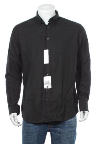 Ανδρικό πουκάμισο Seidensticker, Μέγεθος L, Χρώμα Γκρί, Βαμβάκι, Τιμή 15,79 €