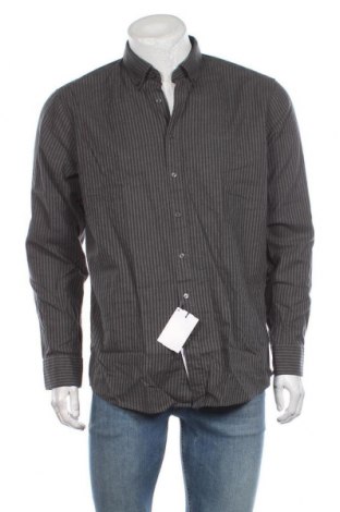 Ανδρικό πουκάμισο Seidensticker, Μέγεθος L, Χρώμα Γκρί, Βαμβάκι, Τιμή 39,87 €
