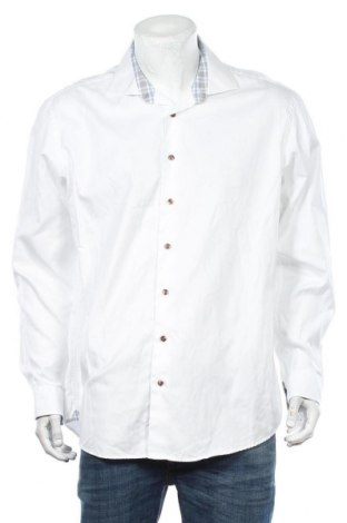 Pánská košile  Tom Rusborg, Velikost XXL, Barva Bílá, Bavlna, Cena  733,00 Kč