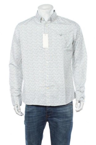 Мъжка риза Tom Tailor, Размер L, Цвят Многоцветен, 98% памук, 2% еластан, Цена 47,40 лв.