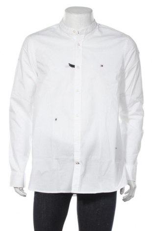 Pánská košile  Tommy Hilfiger, Velikost XL, Barva Bílá, 97% bavlna, 3% elastan, Cena  1 780,00 Kč