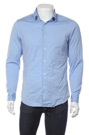Ανδρικό πουκάμισο Uniqlo, Μέγεθος M, Χρώμα Μπλέ, Τιμή 16,89 €