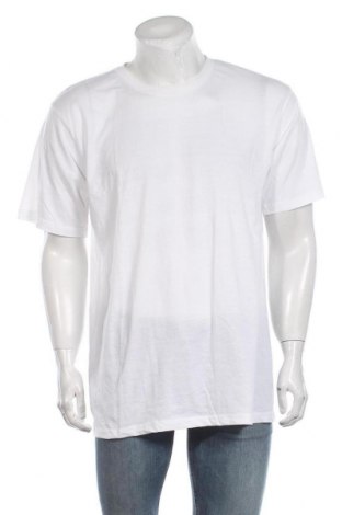 Męski T-shirt, Rozmiar XL, Kolor Biały, 65% poliester, 35% bawełna, Cena 70,37 zł