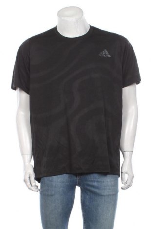 Мъжка тениска Adidas, Размер XL, Цвят Черен, Полиестер, Цена 37,80 лв.