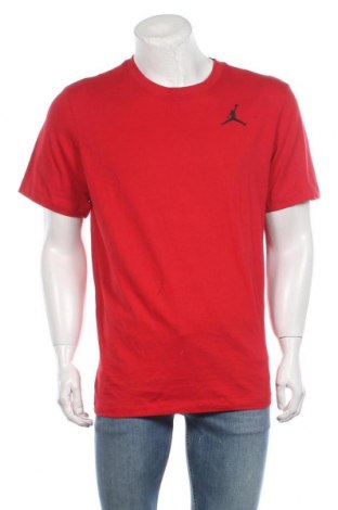 Tricou de bărbați Air Jordan Nike, Mărime XL, Culoare Roșu, 100% bumbac, Preț 204,93 Lei